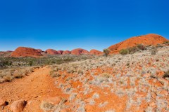 Panoramique de Kata Tjuta (mont Olgas)