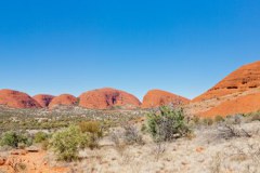 Panoramique de Kata Tjuta (mont Olgas)