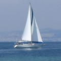 Bateau sur la mer Égée