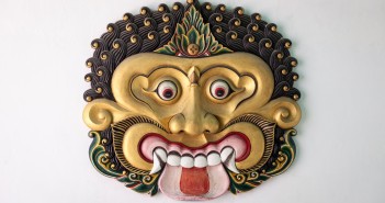 Masque Craton Yogyakarta Java Indonesie