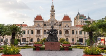 Hotel de ville Ho Chi Minh city Vietnam