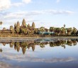 Panoramique d'Angkor Wat, Cambodge