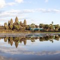 Panoramique d'Angkor Wat, Cambodge