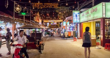 Siem Reap de nuit Cambodge