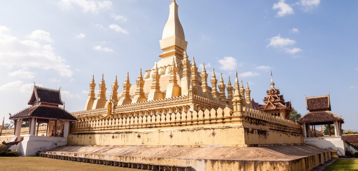 Pha That Luang, Vientiane, Cambodge