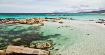 Sable blanc et eaux turquoises, Bay of Fires