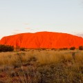 Uluru au coucher du soleil