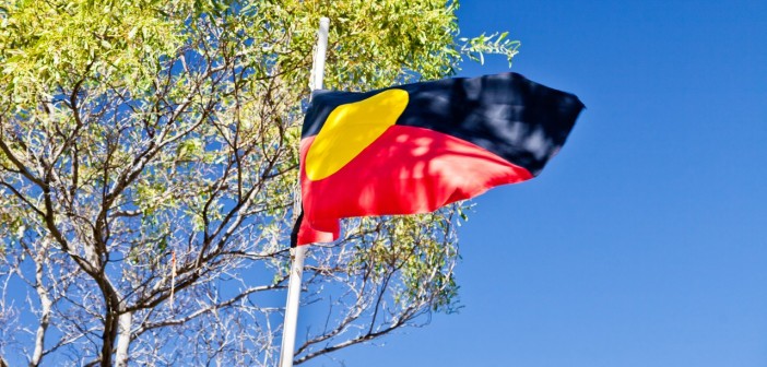 Drapeau aborigène, Halls Gap