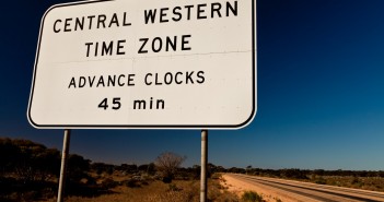 Central Western Australia Time Zone