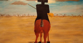 Ned Kelly peint par Nolan
