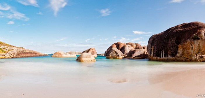 Panoramique Elephant Rocks, William Bay National Park