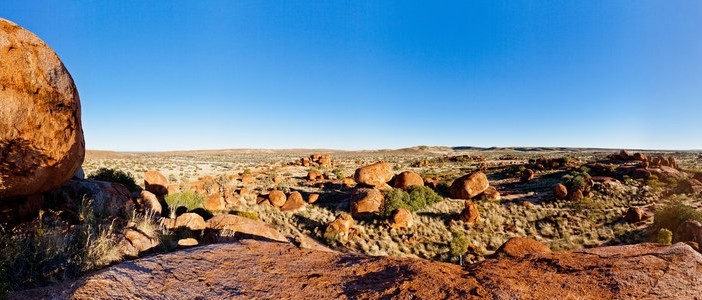 Devil Marbles panoramique