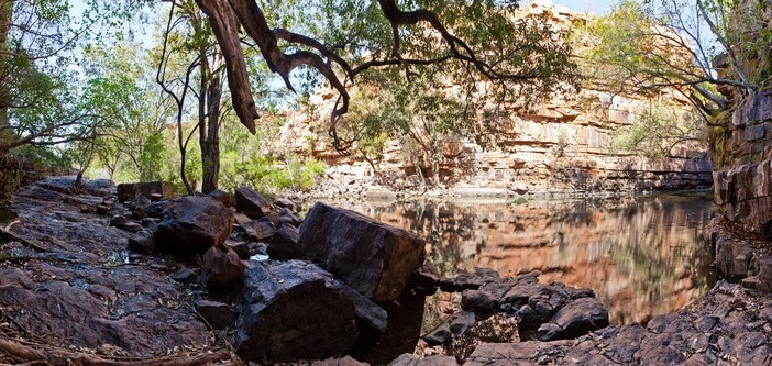 The Grotto Lake, format panoramique