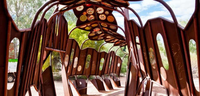 Sculpture chenille Alice Springs