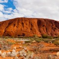 Uluru en panoramique