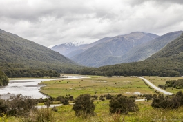 Vue sur le Mount Aspiring National Park