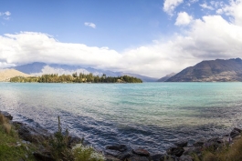 Panoramique du lac Wakatipu, Queenstown