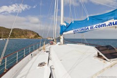 A bord de l'Anaconda III