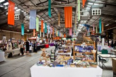 Marché dans le Old Bus Depot Market de Canberra