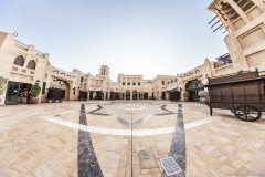 La cour du souk Madinat - Dubaï