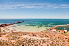Vue du port de Whyalla