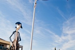 Flinders et le drapeau australien
