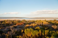 Lac au bord de la Flinders Highway