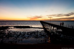 Coucher de soleil à Ceduna