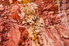 L'ocre d'Ochre Pit, utilisée par les aborigènes pour peindre et pour les cérémonies