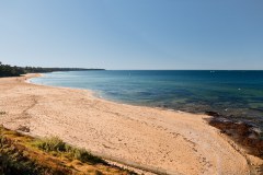 Plage de Sandringham, sud de Melbourne