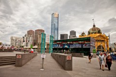 Flinders station, centre-ville
