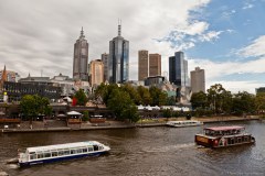 Bateaux et tours en bord de Yarra