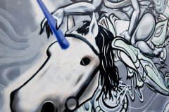Tag  sur les murs de Fitzroy