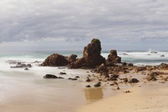 Panoramique, plage de Port Macquarie