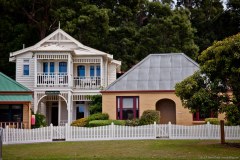 Maisons coloniales, ville de Strahan