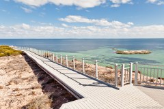 Eagle Bluff et sa passerelle