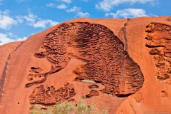Uluru, partie nord