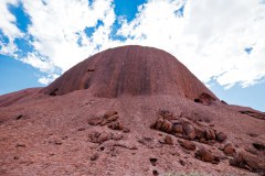 Uluru, partie sud-est