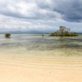 Plage deserte Nusa Lembongan Bali Indonesie