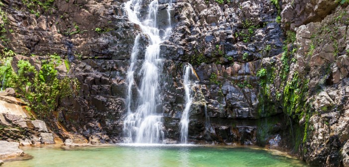 Temurun waterfalls Langkawi Malaisie