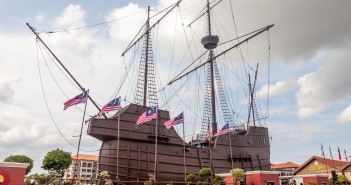 Melaka, l’européenne Bateau Melaka Malaisie