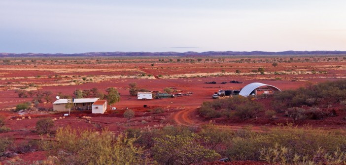 Coucher de soleil sur Cheela Plains et notre campement