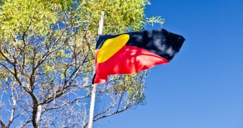 Drapeau aborigène, Halls Gap