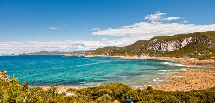 La plage de Rocky Cape National Park