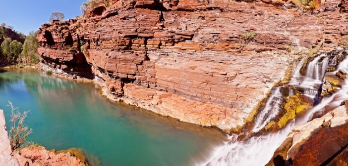 Panoramique Fortescue Falls, Karijini National Park