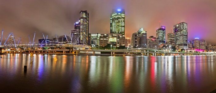 Vue panoramique Brisbane