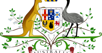 " Coat of arms of Australia ", l'écusson australien, symbole officiel du pays