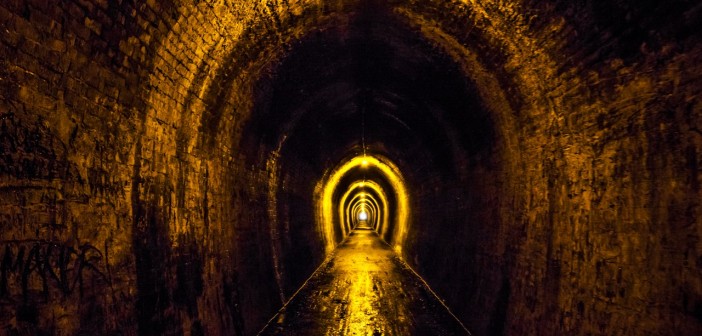 Au bout du tunnel, Karangahake Gorge, Coromandel